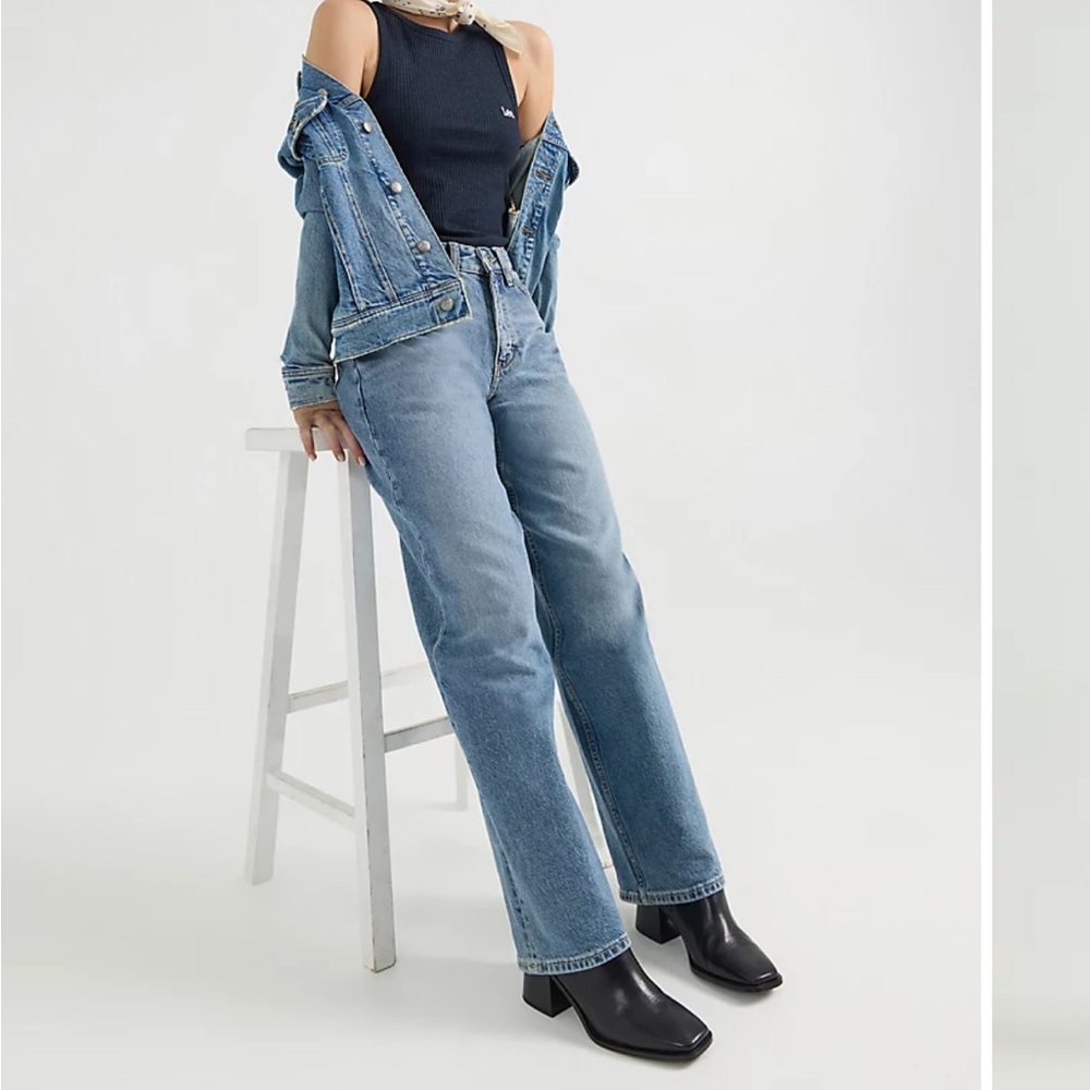 NWT Lee Loose Fit Straight Leg Jeans